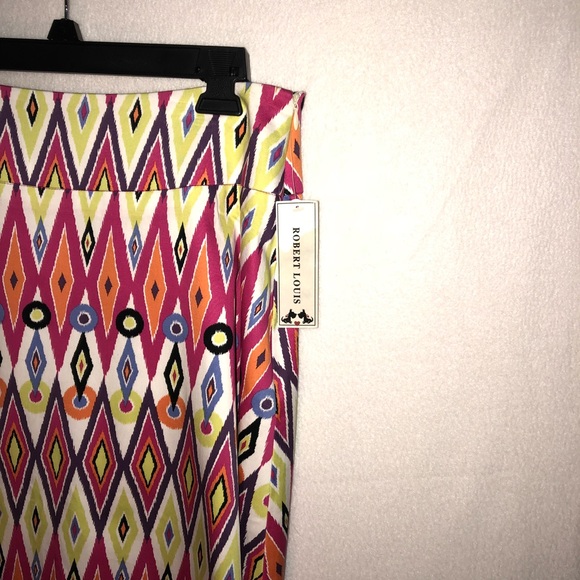 IKAT Print Skirt - Picture 3 of 3